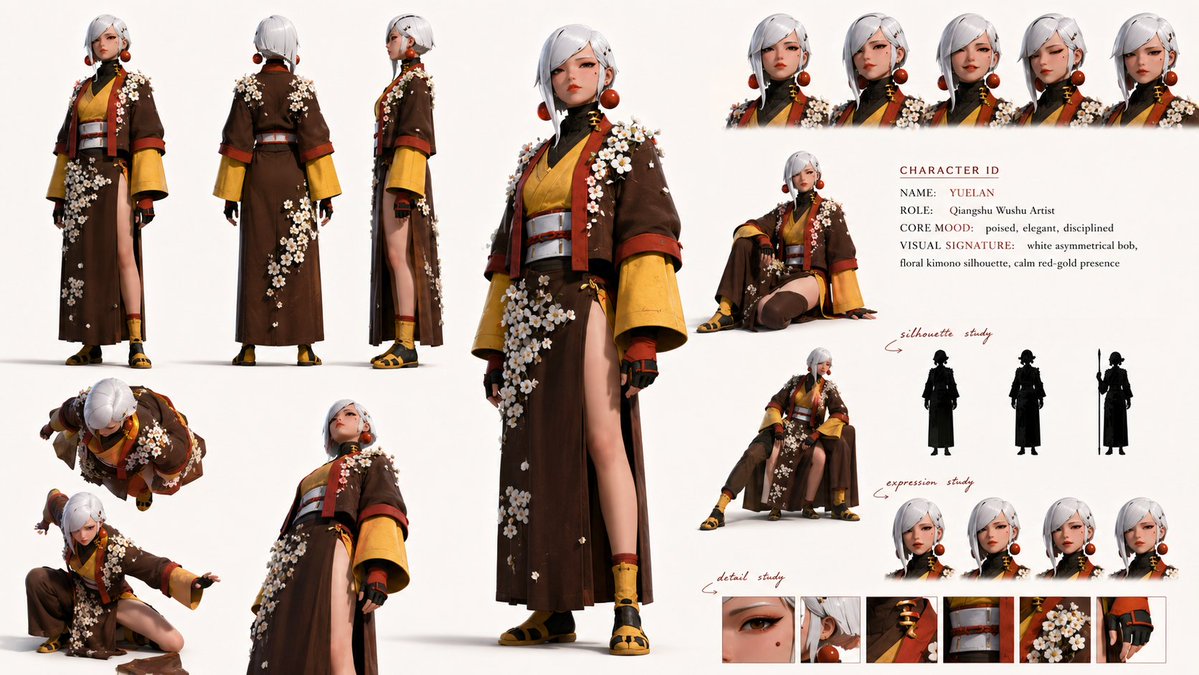 强书, vibrant colors, anime style --ar 2:3 --raw --profile 989pqwr --stylize 1000 Then I created t...