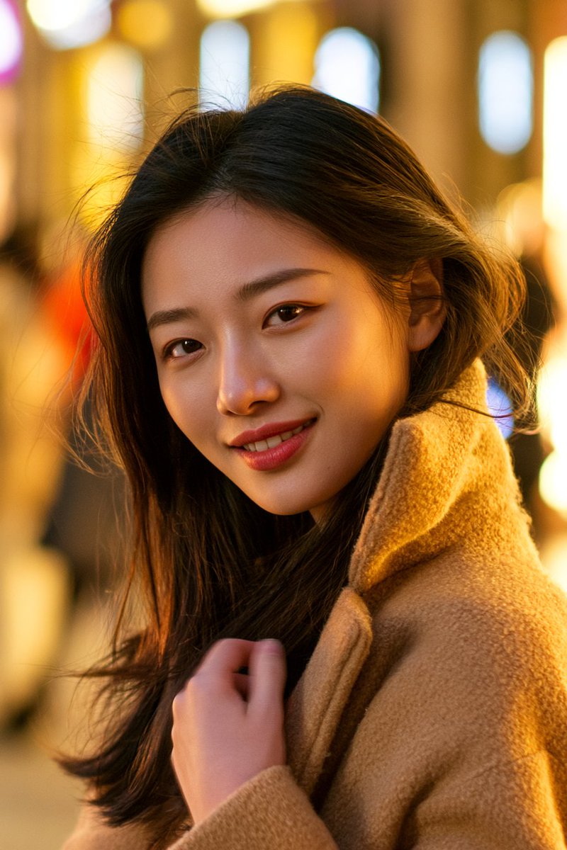 GPT Image 2 对比 Midjourney v8.1 上海街头 提示词 👇 ▸ GPT Image 2 一张年轻女子在上海商业人行道上的街头特写照片，真实的日常生活摄影，自然的抓拍瞬间...