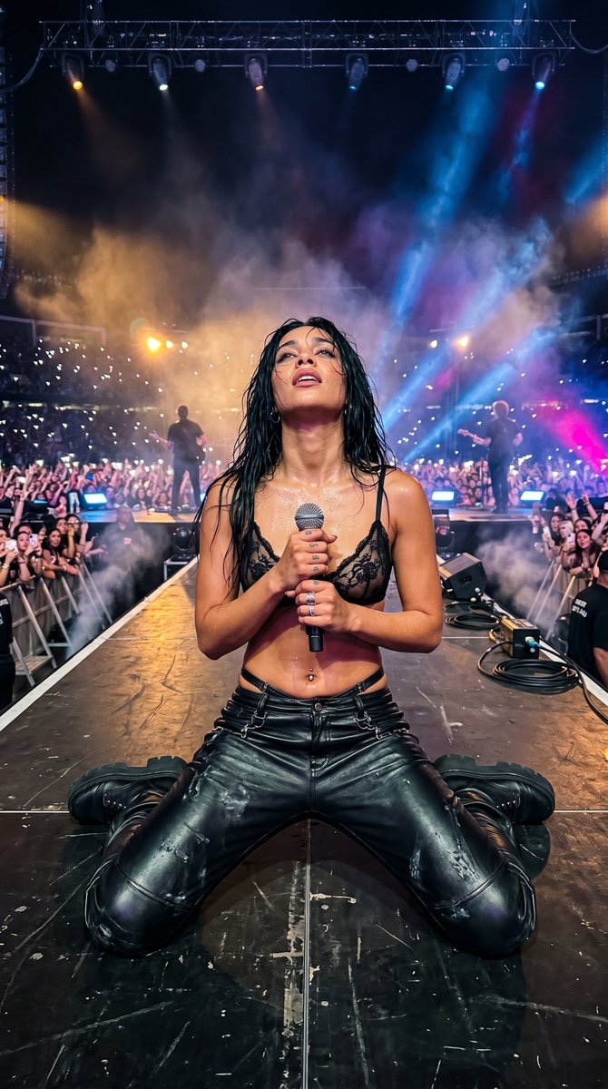 Gen Z Pop Icon, 女性, 21, Ambiguous/Multiracial, Maya 'Vex' Thorne，一位具有高时尚...