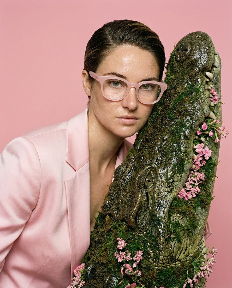 女性, The Protagonist, an androgynous or universal editorial model, Ageles...