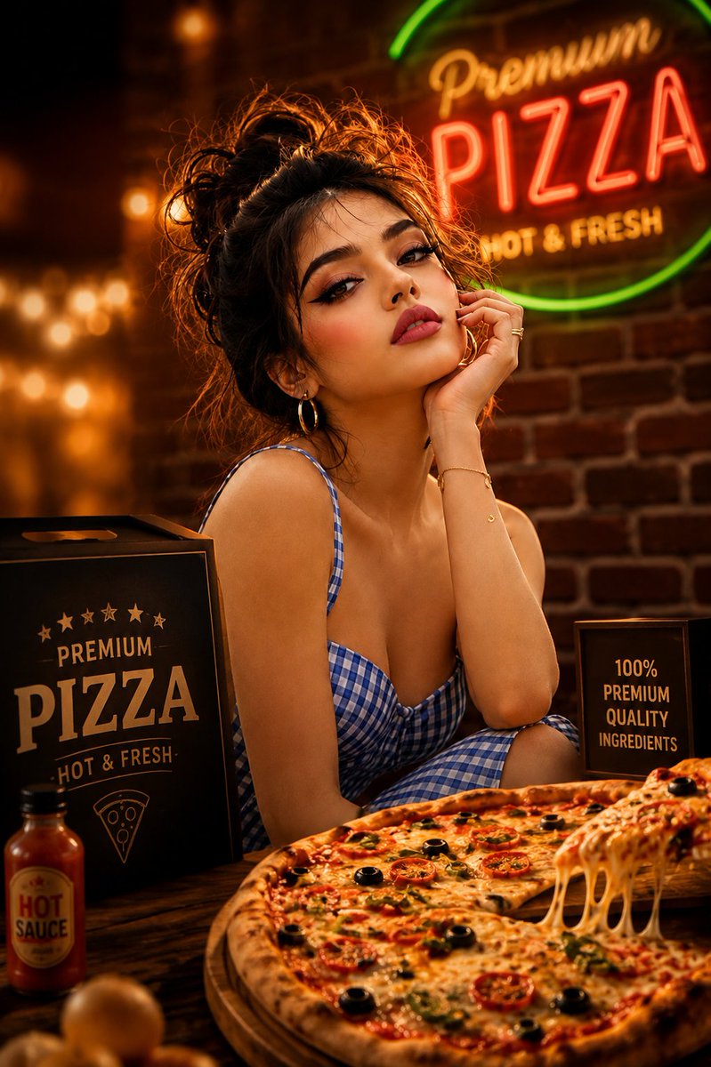 Seedance 2.5 – 10s Viral Premium Pizza Commercial (3:4) Aspect Ratio: 3:4 (1080×1440) Duration:...