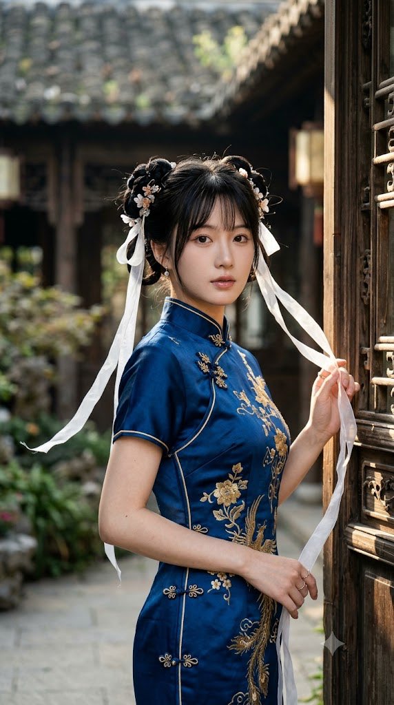 杰作、超写实电影感肖像，8K 超高细节、照片级真实感、高端时尚摄影、IMAX 70mm 胶片美学、电影感打光、真实皮肤纹理、自然毛孔、细腻面部瑕疵、栩栩如生的人体解剖结构。 一位美丽的年轻东亚...