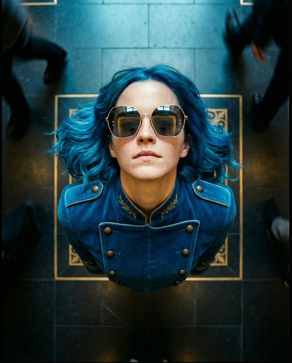 女性, The Quiet Rebel, Universal/Neutral, Calm, defiant, looking up at len...