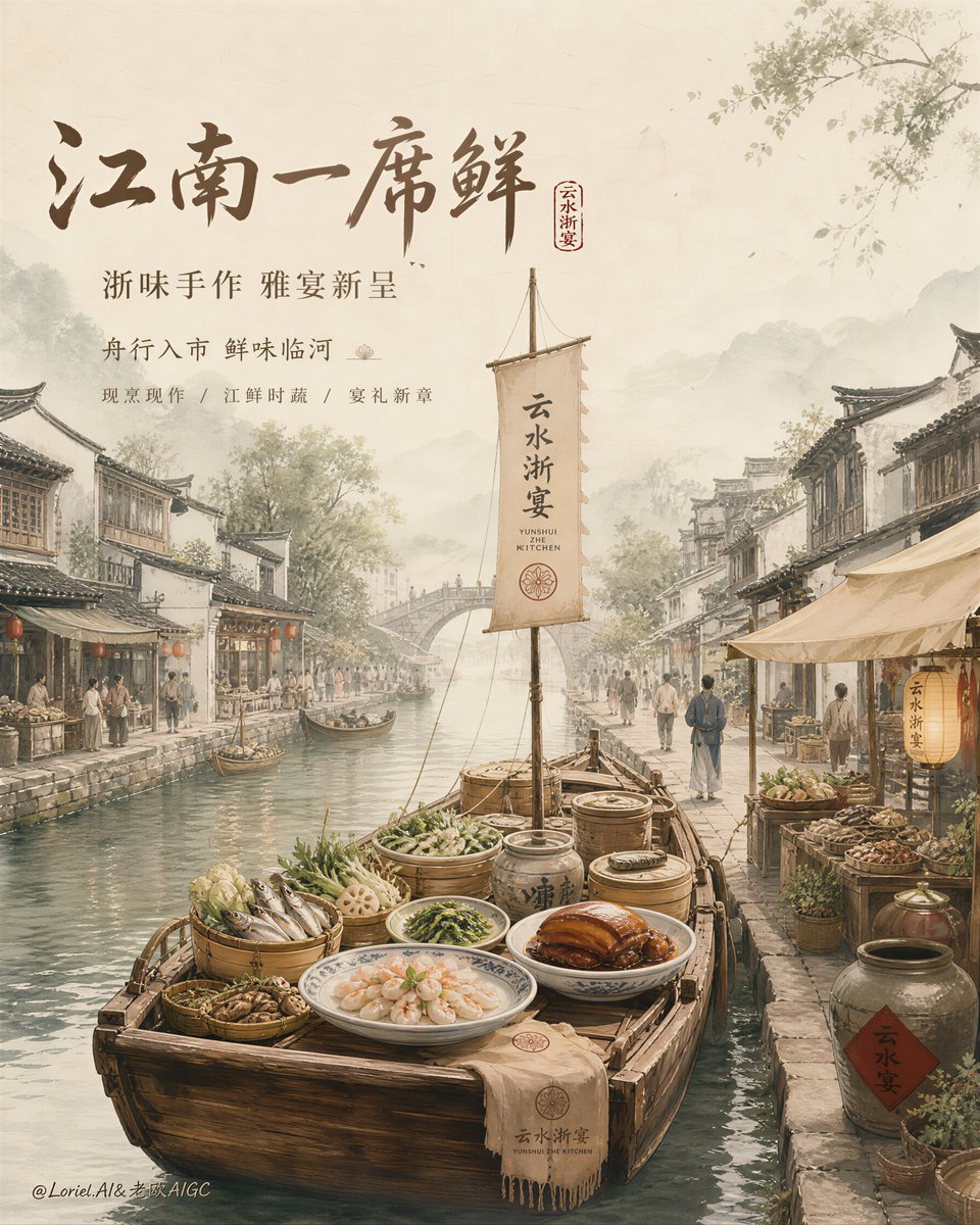 复制原文、西方水彩、厚重颜料、大色块、强对比光、塑料质感、油画外观、生硬的工作室反射、低端电商字体、粗劣的粗体黑字、过度饱和的色彩、噪点图像、杂乱的构图、低端美食海报、低廉的3D渲染感、不统一...