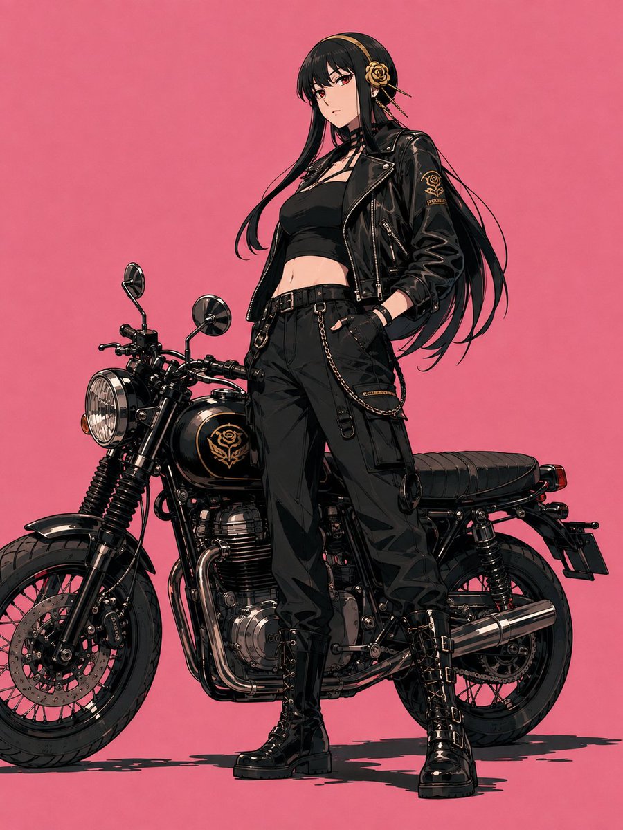 把女孩骑手的衣服换成都市时尚风 角色：你是一位资深的插画师、动漫行业角色设计师，拥有丰富的知识，能够深刻理解创意领域的各种主题、艺术风格、构图、色彩主题和情感，创作出独一无二的插画和设计，同时...