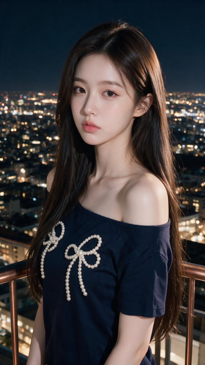 [Seedream 5.0 Pro 提示词] | 比例 9:16 4K 创作于 @TopviewAIhq @topviewaijp #Topview 都市中的韩国女子 一张照片级真实感的人像肖...
