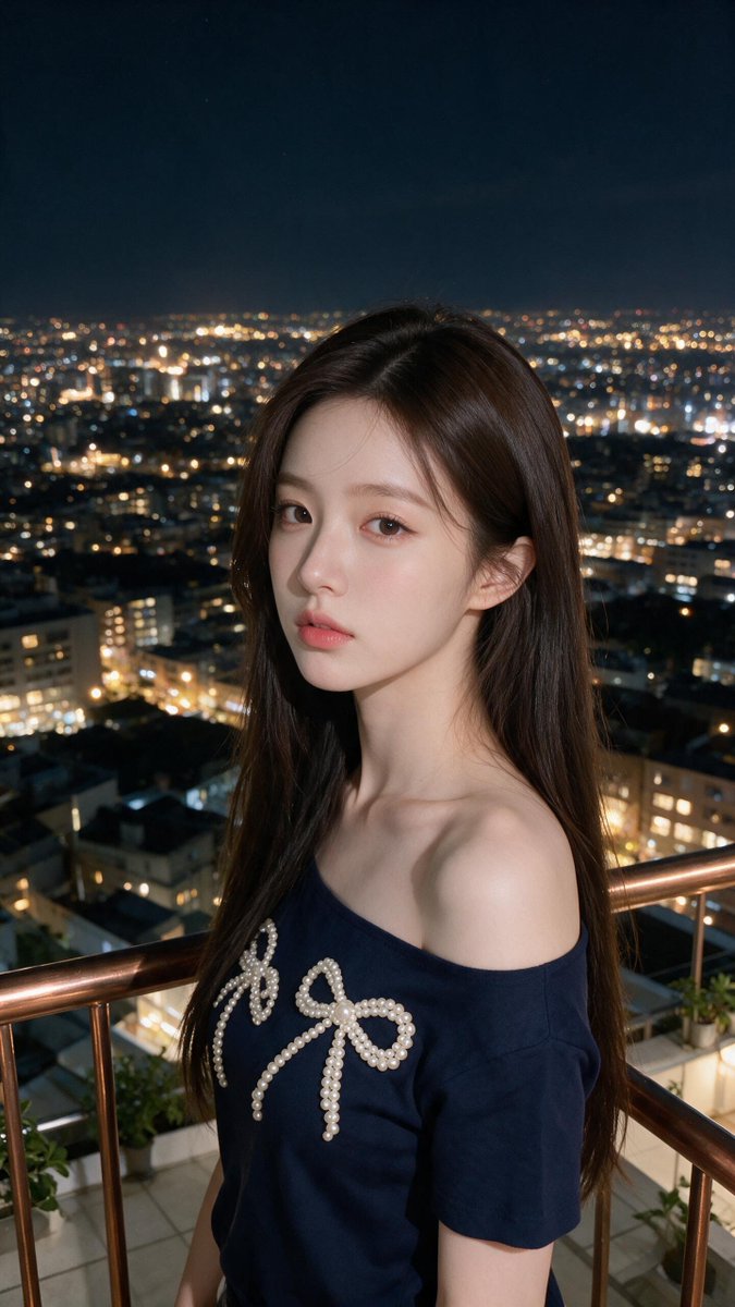 [Seedream 5.0 Pro 提示词] | 比例 9:16 4K 创作于 @TopviewAIhq @topviewaijp #Topview 都市中的韩国女子 一张照片级真实感的人像肖...