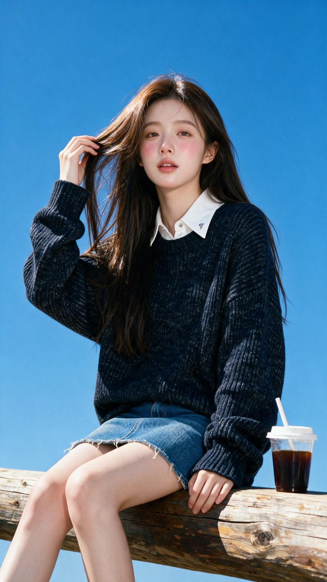 [Seedance 5.0 Pro 提示词] | ar 9:16 2K 创建于 @TopviewAIhq @topviewaijp #Topview 女子坐于天空之中 一张照片级写实风格的人像...