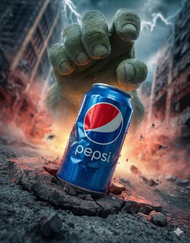 iron_man_coke, Coca-Cola Can, Iron Man's Gauntlet, Blurred City Skyline, technological, Cinemati...