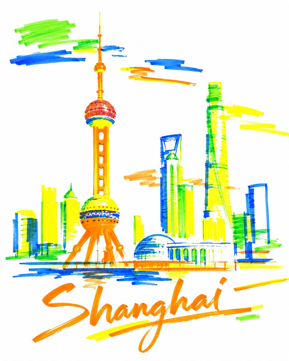 画面比例：4:5 [DESTINATION] = [CITY / COUNTRY NAME] 为 [DESTINATION] 创作一幅大胆、精致、纵向 4:5 的旅行艺术海报，整幅作品仅用四支...