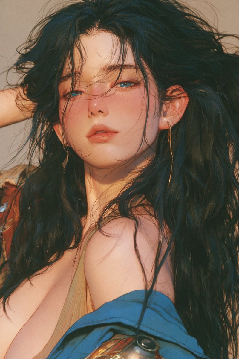 then i send to gpt to make sheet realistic character 半写实动漫影响肖像，四分之三身体，一位...