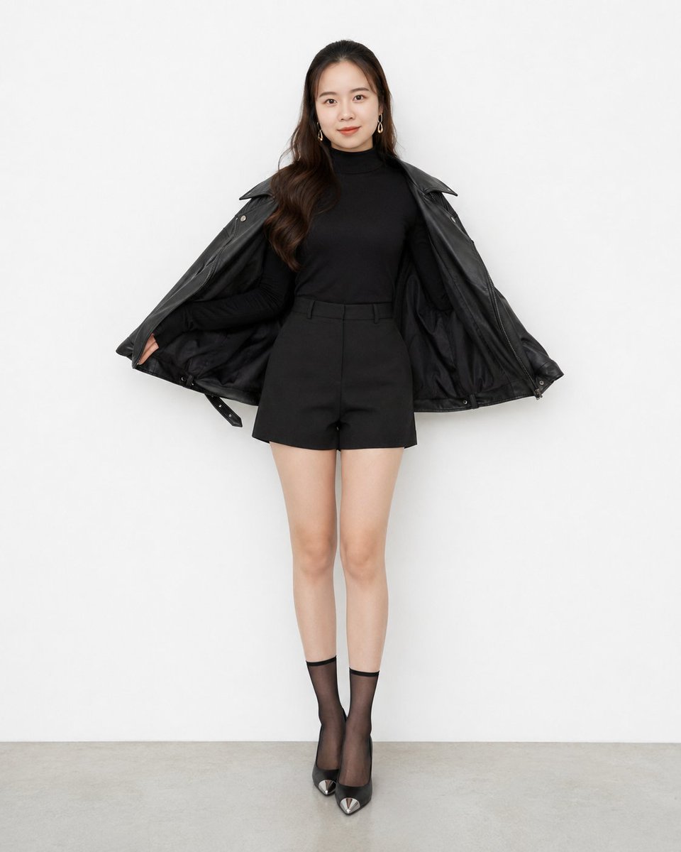 🎯 最终复刻提示词 **核心提示词 (EN):** `full body shot of a tall, slender young adult...