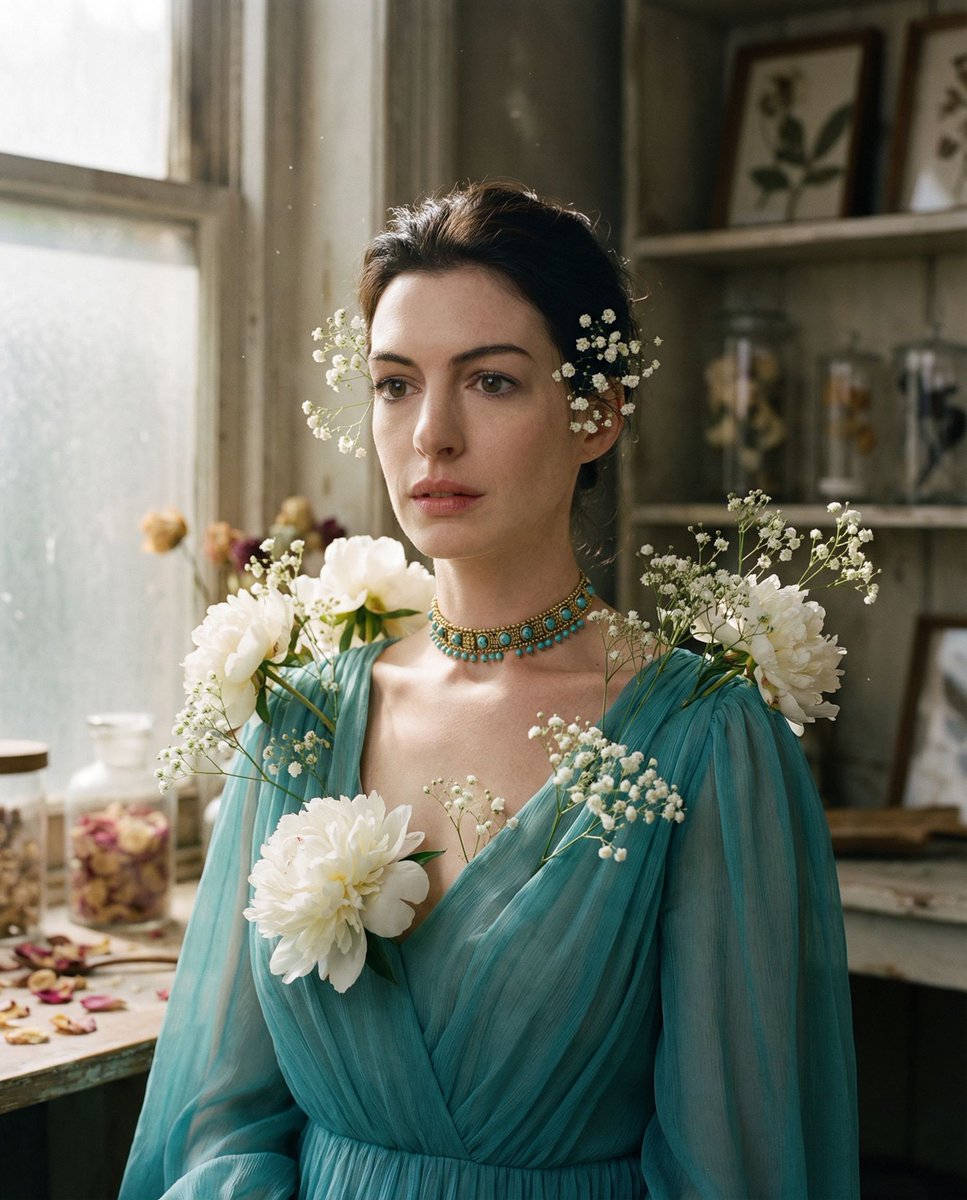 女性, The Protagonist, Adult, ethereal presence, Neutral expression, soft...
