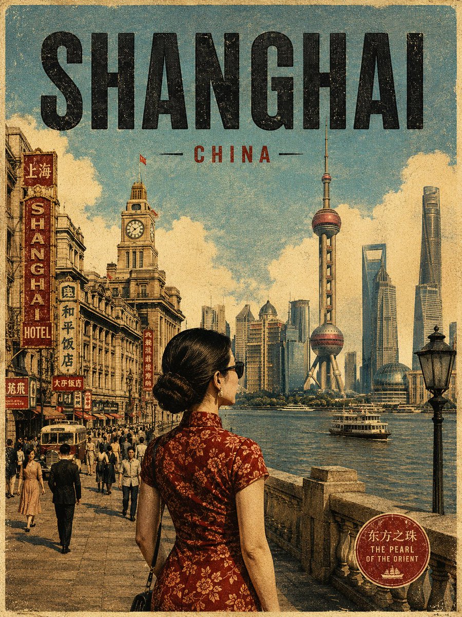 创作一幅精致的复古中世纪旅行海报，主题为 [CITY, COUNTRY]，画面中有一位 [MAIN SUBJECT/CHARACTER]，身着...