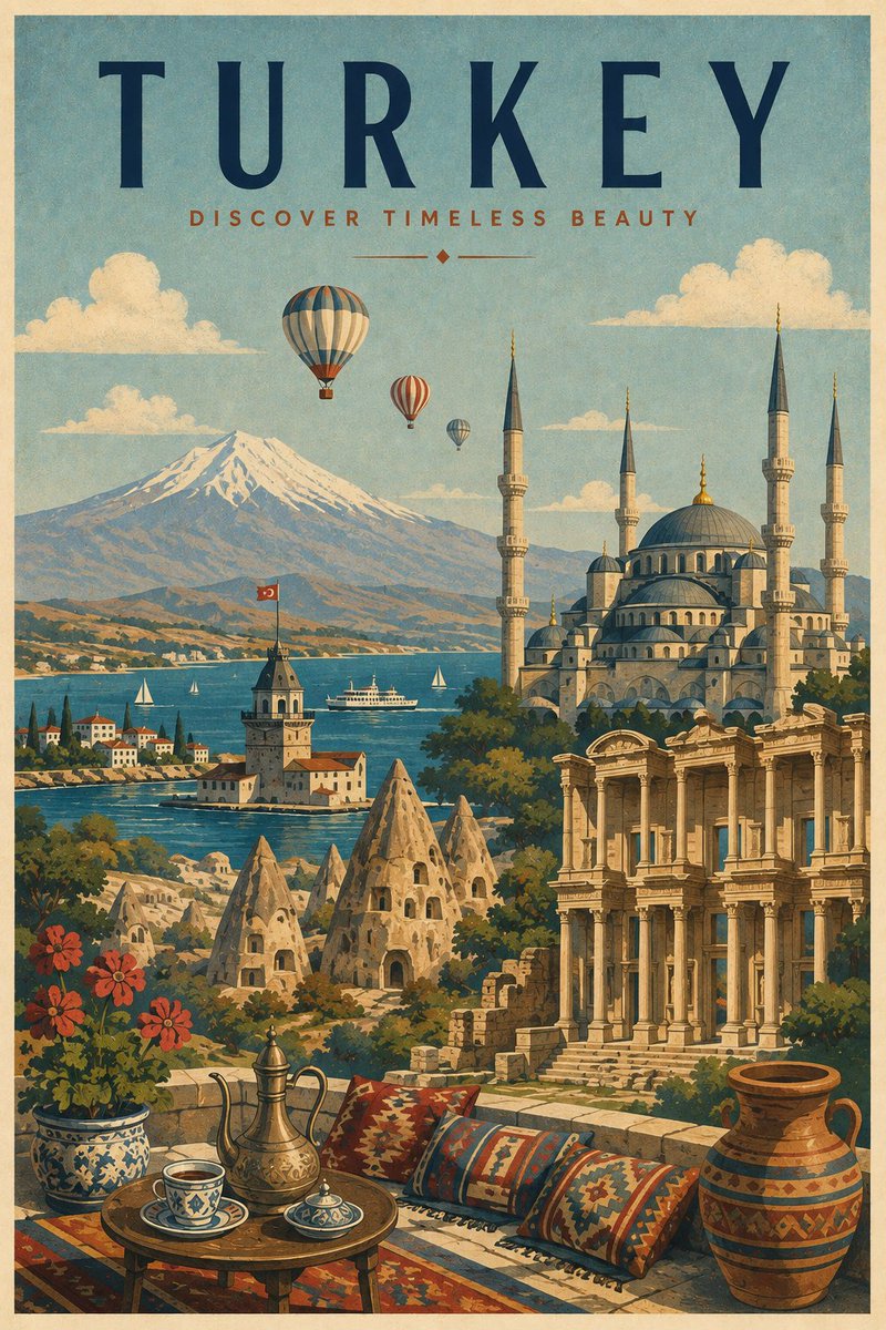GPT 图像 2 张。 提示 👇 创建一幅复古中世纪（旧世纪中叶）风格的旧金山（加利福尼亚州）旅游海报插画，采用精致的 1950 年代至 1960 年代丝网印刷风格。使用高耸的竖向构图，以温暖...