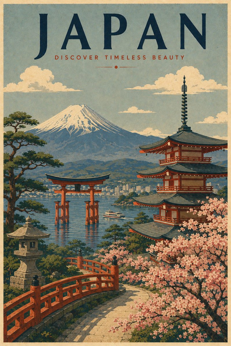 GPT 图像 2 张。 提示 👇 创建一幅复古中世纪（旧世纪中叶）风格的旧金山（加利福尼亚州）旅游海报插画，采用精致的 1950 年代至 1960 年代丝网印刷风格。使用高耸的竖向构图，以温暖...