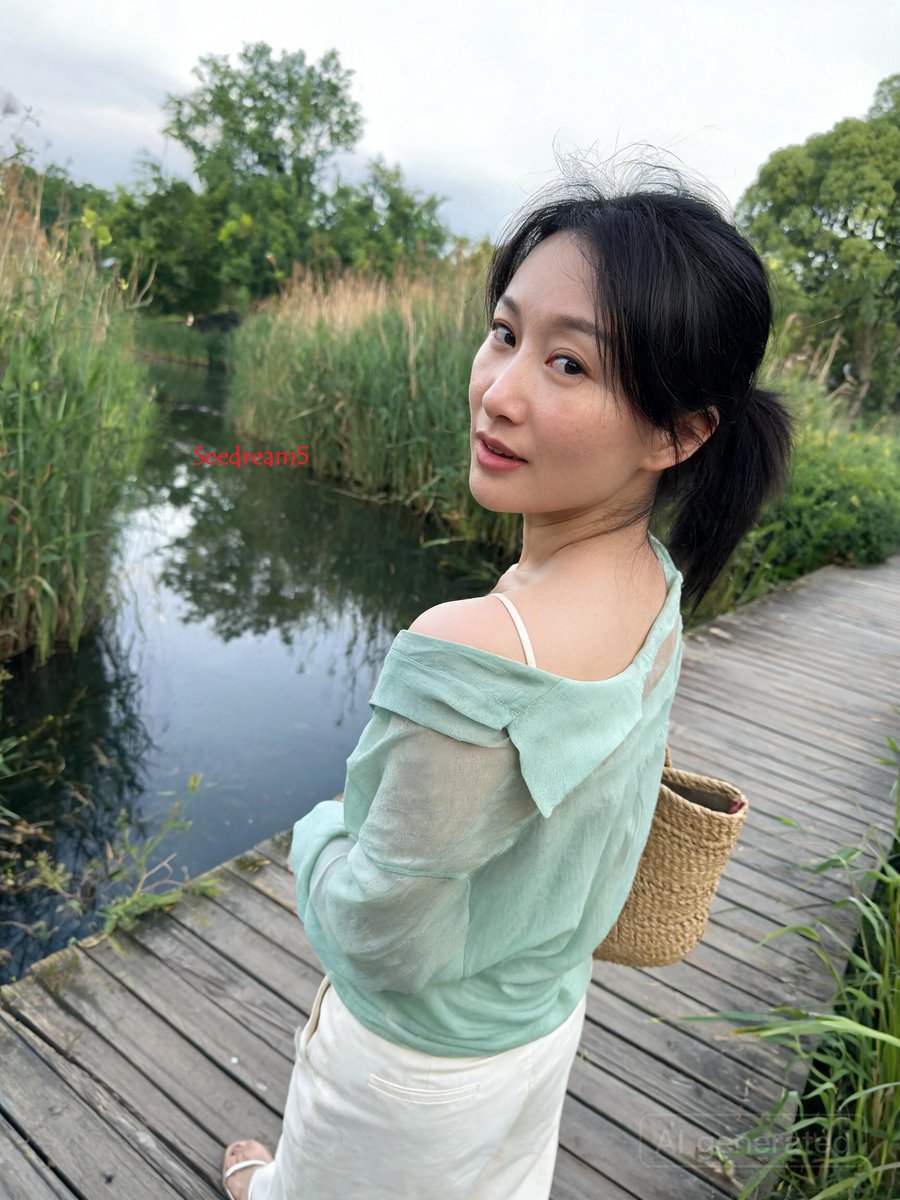 3:4，iPhone 17 后置摄像头，35mm 镜头，随意抓拍的真实生活照片。 主体：28 岁以上成年中国女性，身材纤细，自然的中国面孔特征，...
