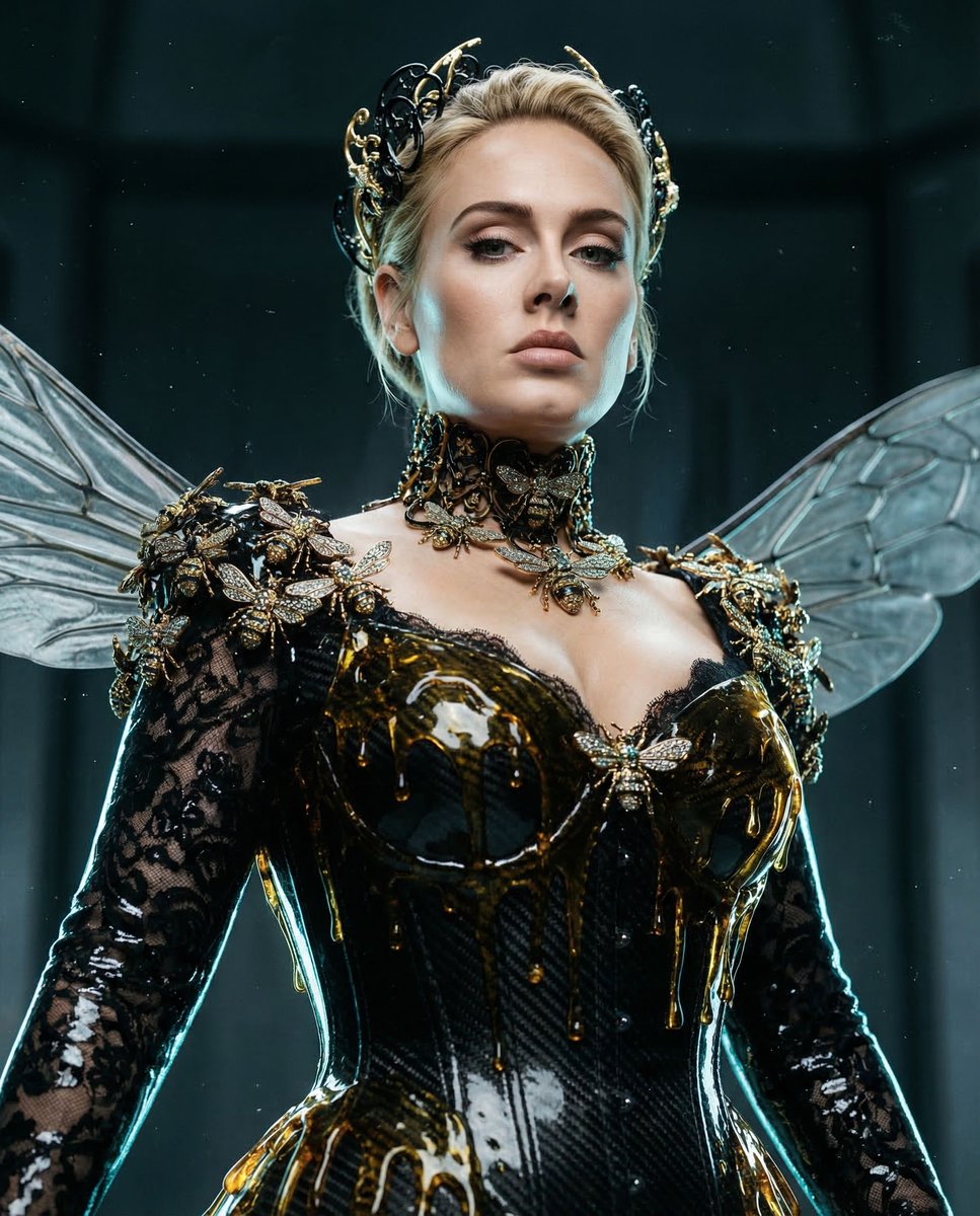 女性, The Protagonist, a post-human Hive Sovereign, Ageless, ethereal, syn...