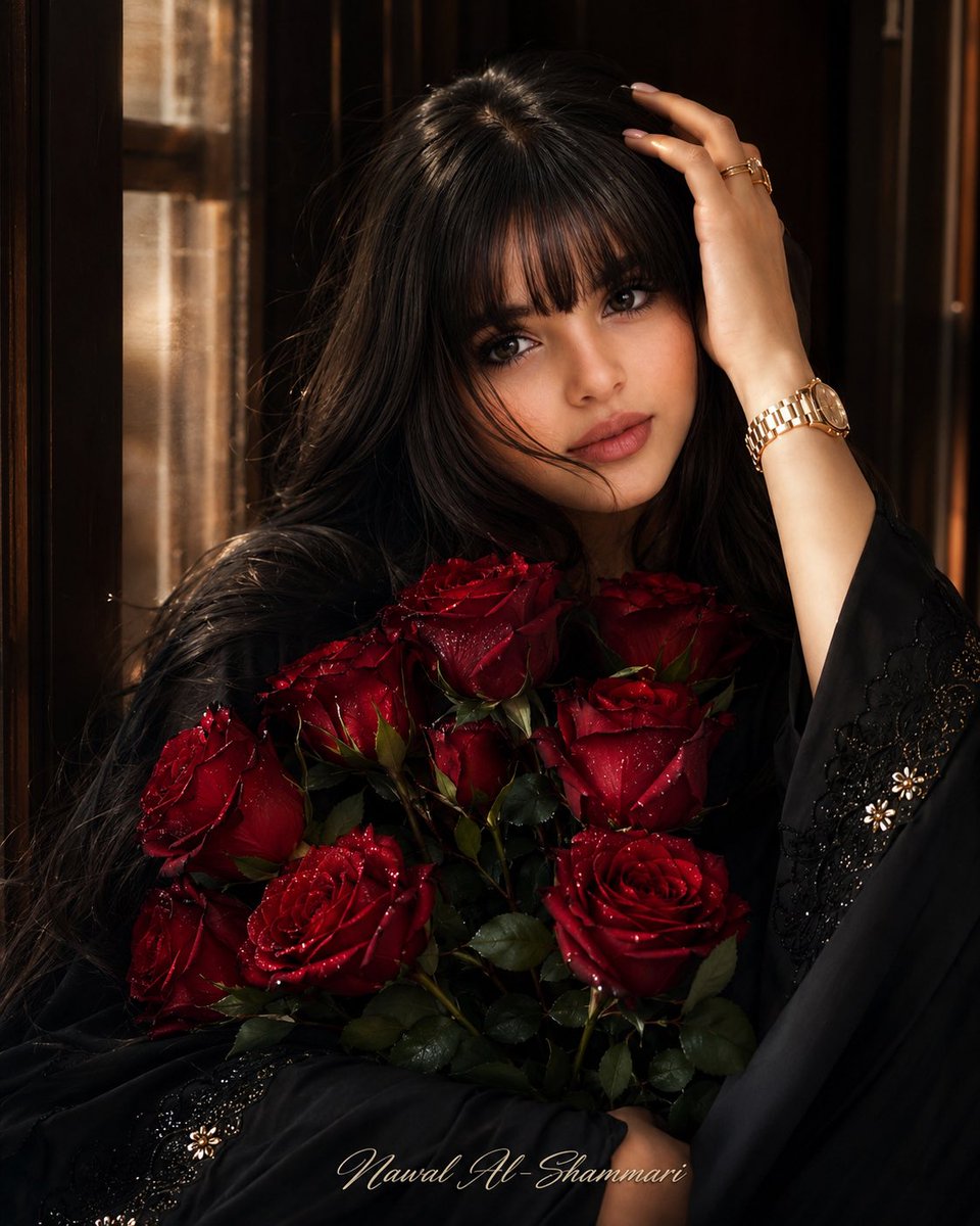 Prompt for Woman لعمل نفس التصميم : نسخ الكلام + صورتك + اسمك ببرنامج :...