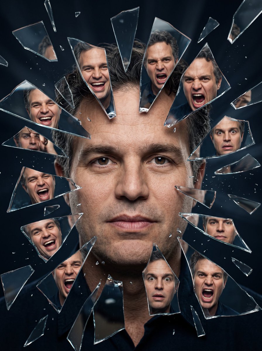 Paul Rudd, high-contrast cinematic lighting, soft key light on the main face, gentle rim light s...