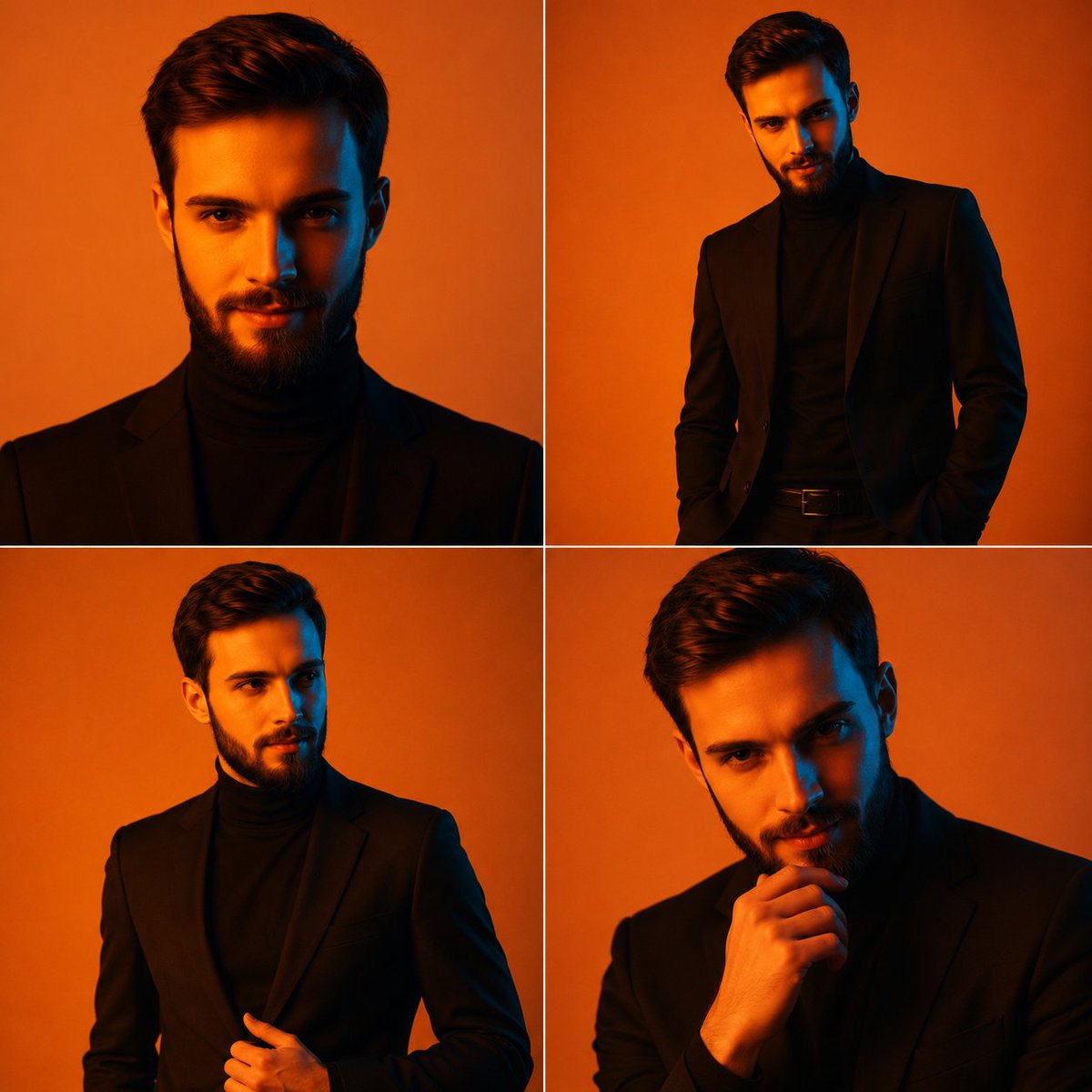 GPT Image 2 on ChatGPT Prompt; A cinematic close-up editorial portrait of a slim young adult man...