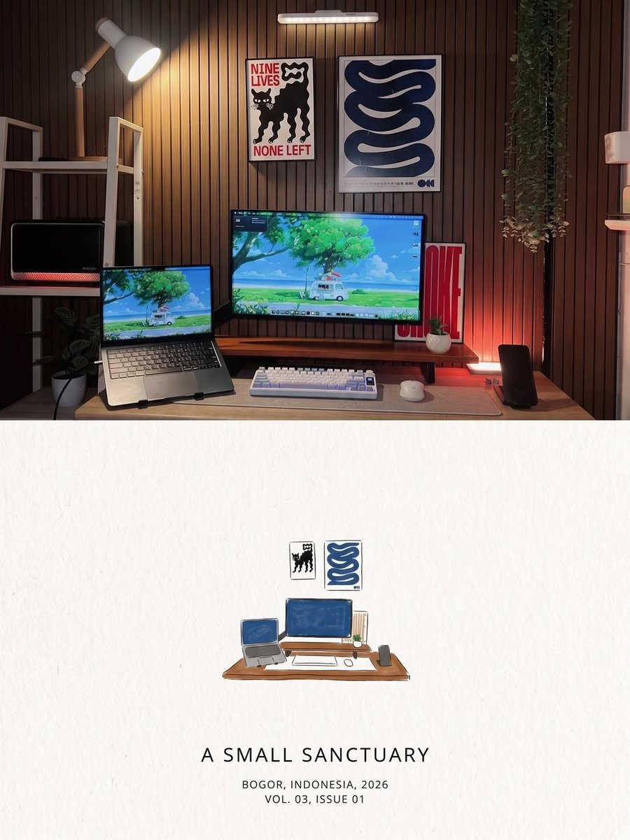 参考该图片,创作一张精致的编辑风格旅行档案海报。将拍摄的复古室内场景转化为一幅手绘丝网印刷插画,同时保留完全相同的构图与可辨识物件:带天线的复古CRT电视机、深色木质柜、复古音响设备、小型雕塑...