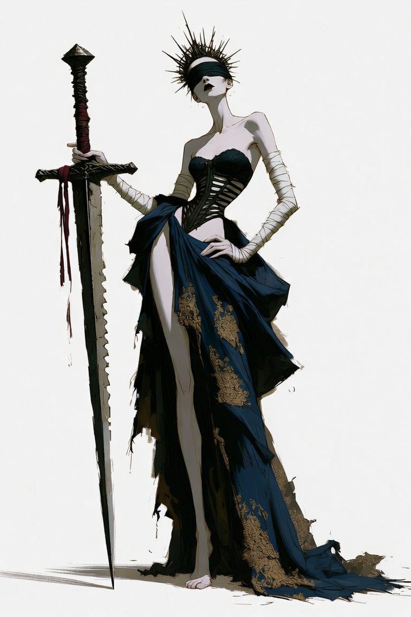 在纯白背景上，以 16:9 宽屏布局创建一份高端、现代的时尚 CHARACTER CONCEPT ART SHEET（角色概念美术设定图）。所附...