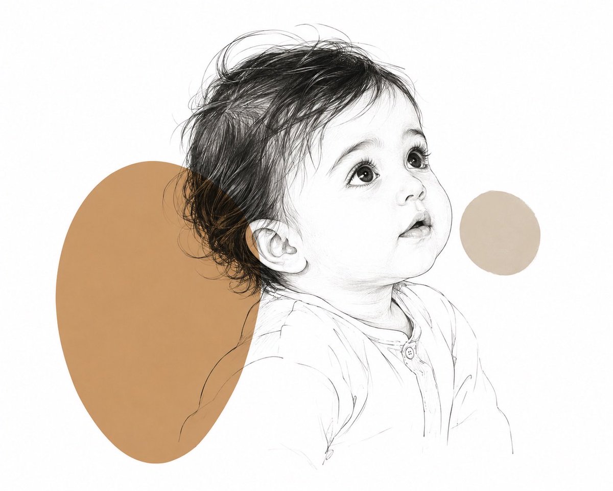 优雅的编辑插画，描绘一个[SUBJECT]，将细腻的轮廓描绘与一两个大胆的纯色色块相结合，部分区域有意留白未完成，在细节与留白之间达成精致的平衡，纯净的白色背景，当代艺术杂志的美学风格。