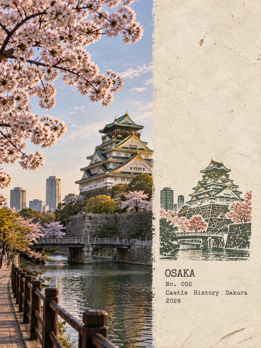 由 GPT image 2 创建 提示词 为每张上传的照片分别制作一张独立的“旅行田野笔记”海报，绝不要将多张照片合并成拼贴画。采用 3:4 的竖向构图，原始照片约占画面的 58%，温暖的、略...