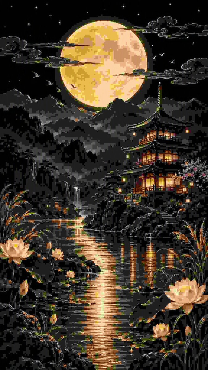 这是一条由寂静与光芒交织而成的道路，延伸至夜色深处 创建于 @gmi_cloud model: GPT Image 2 GPT Image 2.5 Sunburst GPT Image 2.5...