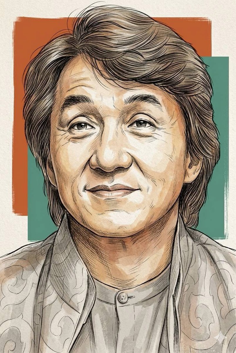 手绘编辑风格肖像插画，半写实素描风格，精细墨线线条，交叉影线阴影，带纹理的铅笔笔触，细腻的水彩晕染，低调大地色调色板，暖色调，柔和的纸面颗粒纹理， vintage 杂志插画美学，简洁居中构图，...