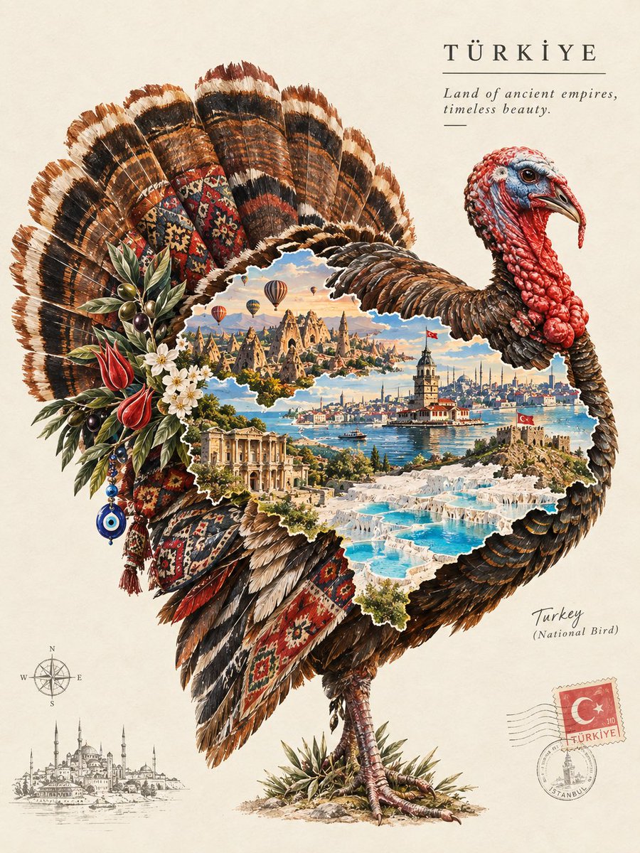 创作一幅精美的艺术插画，以[COUNTRY]（国家）的国鸟[NATIONAL BIRD]（国鸟）来代表该国家。让这只鸟自然地环绕着[COUNTRY]（国家）可辨识的轮廓展开，国家的地图清晰地呈...