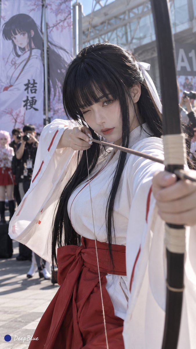 【角色池】 不知火舞、蒂法、2B、艾达·王、吉尔·瓦伦丁、春丽、阿狸、雷电将军、八重神子、卡芙卡、娜美、女帝、纲手、明日香、约尔。 【随机场景池】 漫展会场、漫展入口、COSER休息区、展馆走...