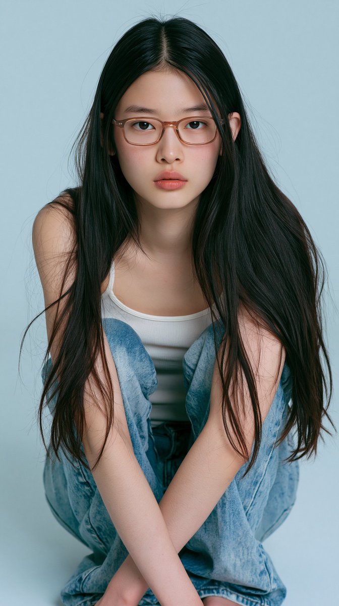[Midjourney v8.2 提示词] | ar 9:16 2K Ultra 创建于 @TopviewAIhq @topviewaijp #Topview 一位年轻的东亚女性,年龄在十八九...