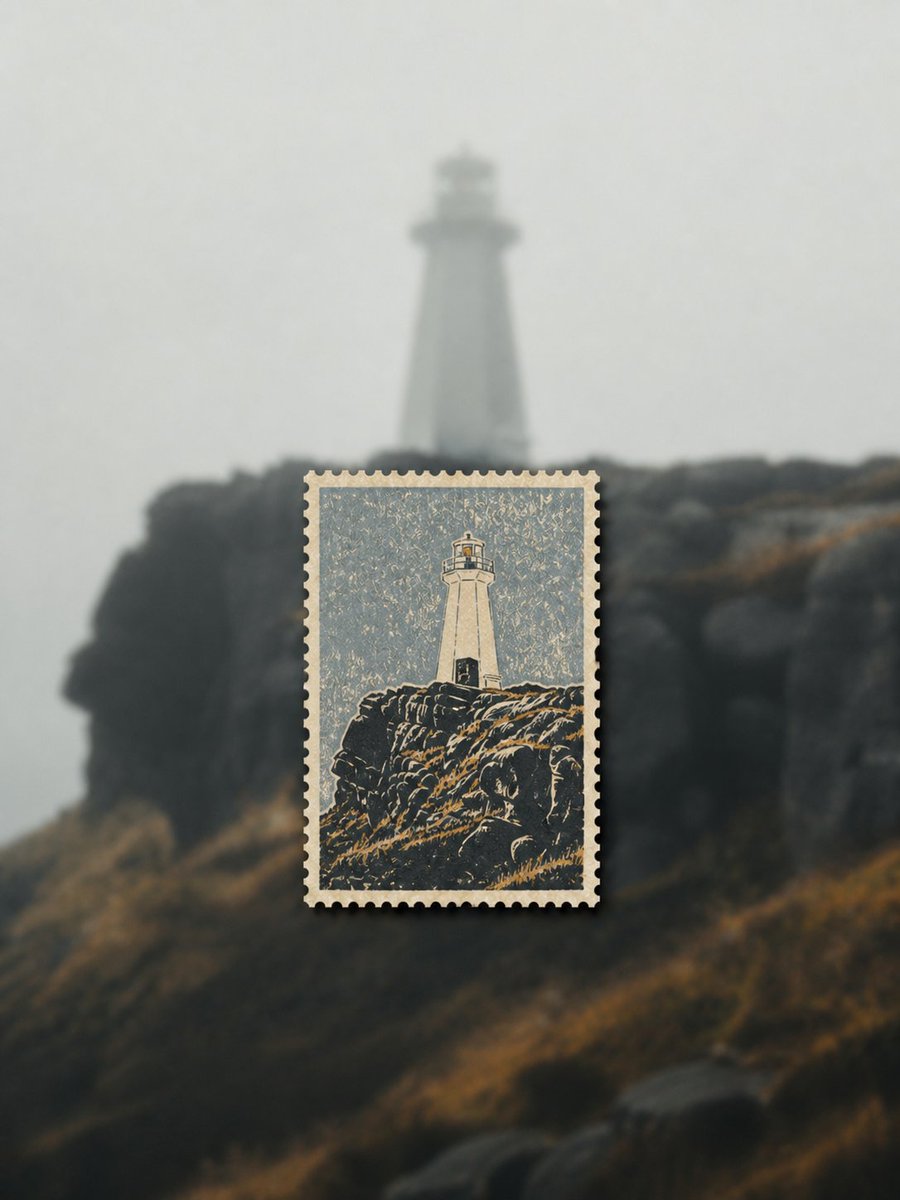 # POSTAGE MEMORY RELIEF｜邮票记忆版画 请将输入的每一张照片分别制作成一张独立的高级旅行艺术图像，每张照片单独输出，不做多...