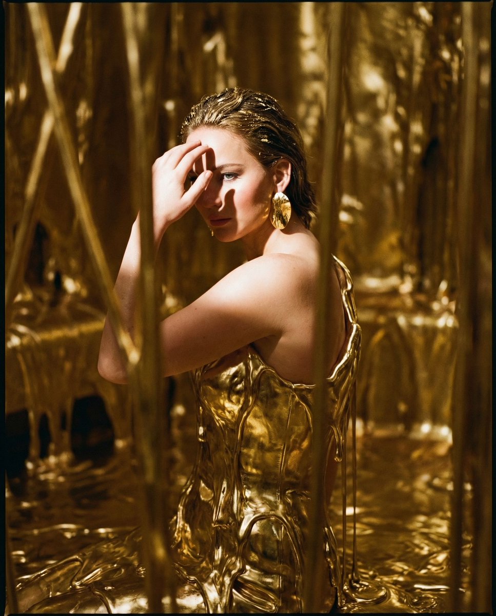 女性, The Reluctant Icon (Universal High-Fashion Model), Ageless, striking...